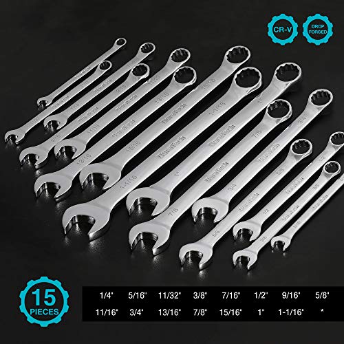 Duratech DTCW15S Combination Wrench Set thumb #1