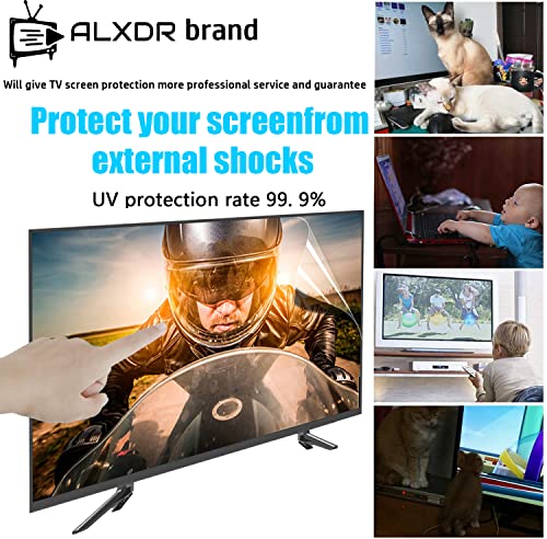 Anti Glare Film Tv Screen Protector, Anti Blue Light Monitor Filter, Guard Against Radiation, Relieve Eye Strain Protection Eyes And Sleep Better For 32/43/50//55/65In Lcd, Led Ect #TOP3