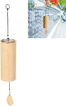 Bamboo Wind Chimes,Bamboo Japanese Windchime,Wind Bell with Wind Pendulum,Wooden Wind Chimes,Wi/nd Chi/mes for Garden,Win/d Chim/es Outdoor,Garden Win/d Chim/es,Sound Healing Instruments Chim/e
