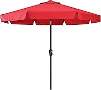 Vista 34 de ABCCANOPY Sombrillas prémium de 9 pies (2.74 m) para patio, beige claro