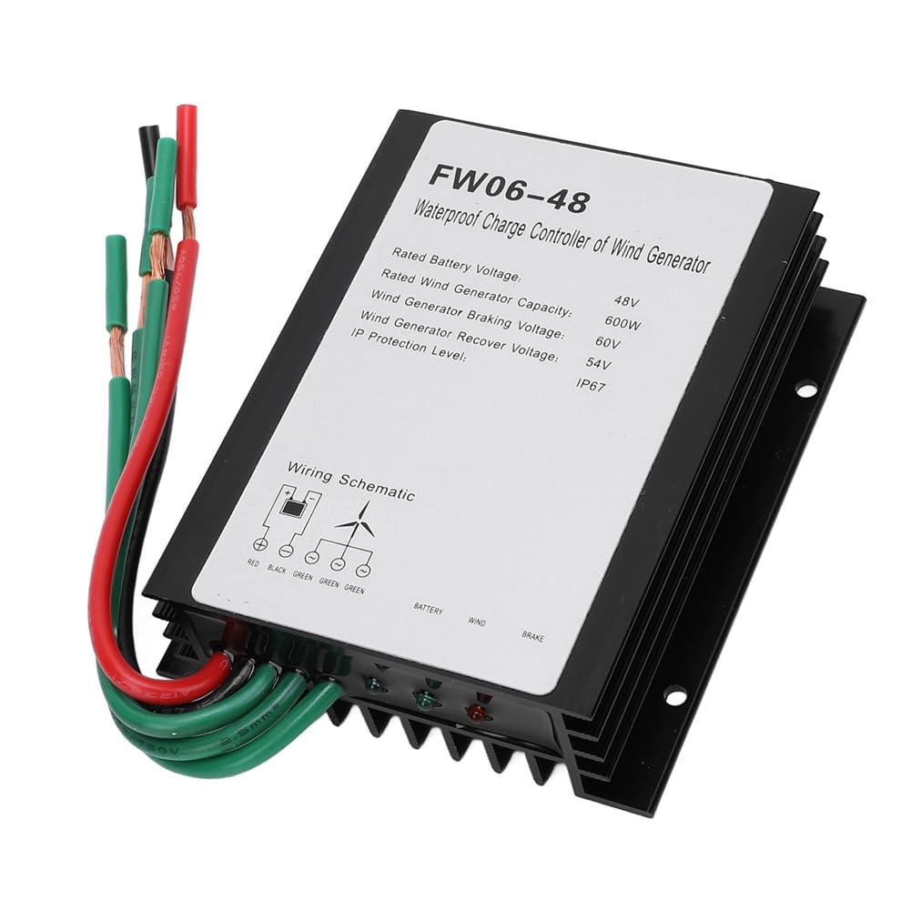 Contrôleur éolienne MPPT 48V automatique étanche IP67 pour mini éolienne 600W