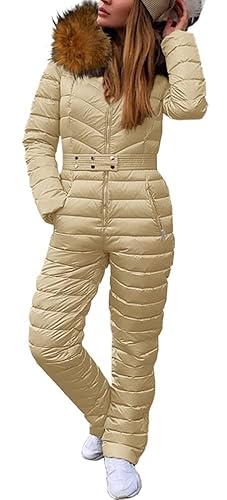 Cicy Bell Womens One Piece Ski Suits Winter Outdoor Sports