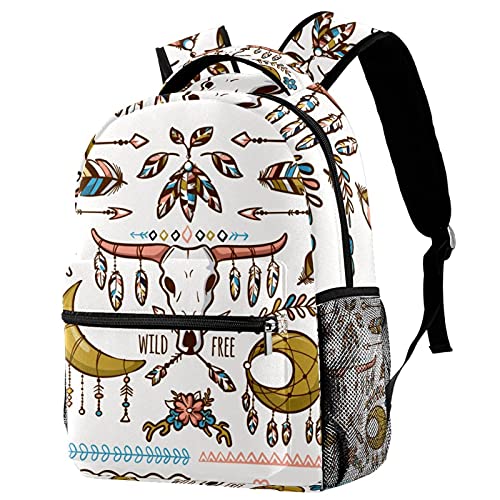 Sac à dos de voyage bohème et tête de mort pour vos escapades