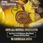 Mustache Wax Strong Hold Grooming For Men | Sudden Death Moustache & Beard Wax 1oz Tin | Perfect For Handlebar Mustaches By Death Grip | No Heat Source Required - Image 4