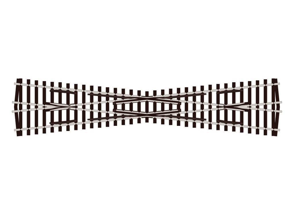 Peco SL-E194 Code 75 Electrofrog Large Crossing