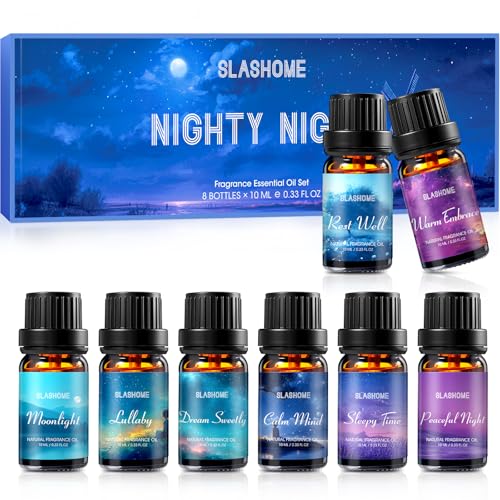 Essential Oils for Diffuser - 8 Pack Aromatherapy Set