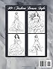 Lovely Dresses For Women: Explore Your Style In Gorgeous Fashion Coloring Book For Adults #1