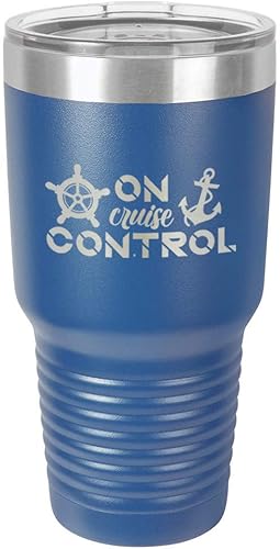 Miniatura 14 de ON CRUISE CONTROL Vaso verde de 30 onzas con popote y tapa superior deslizante Taza de viaje de acero inoxidable Comparar con Yeti Rambler