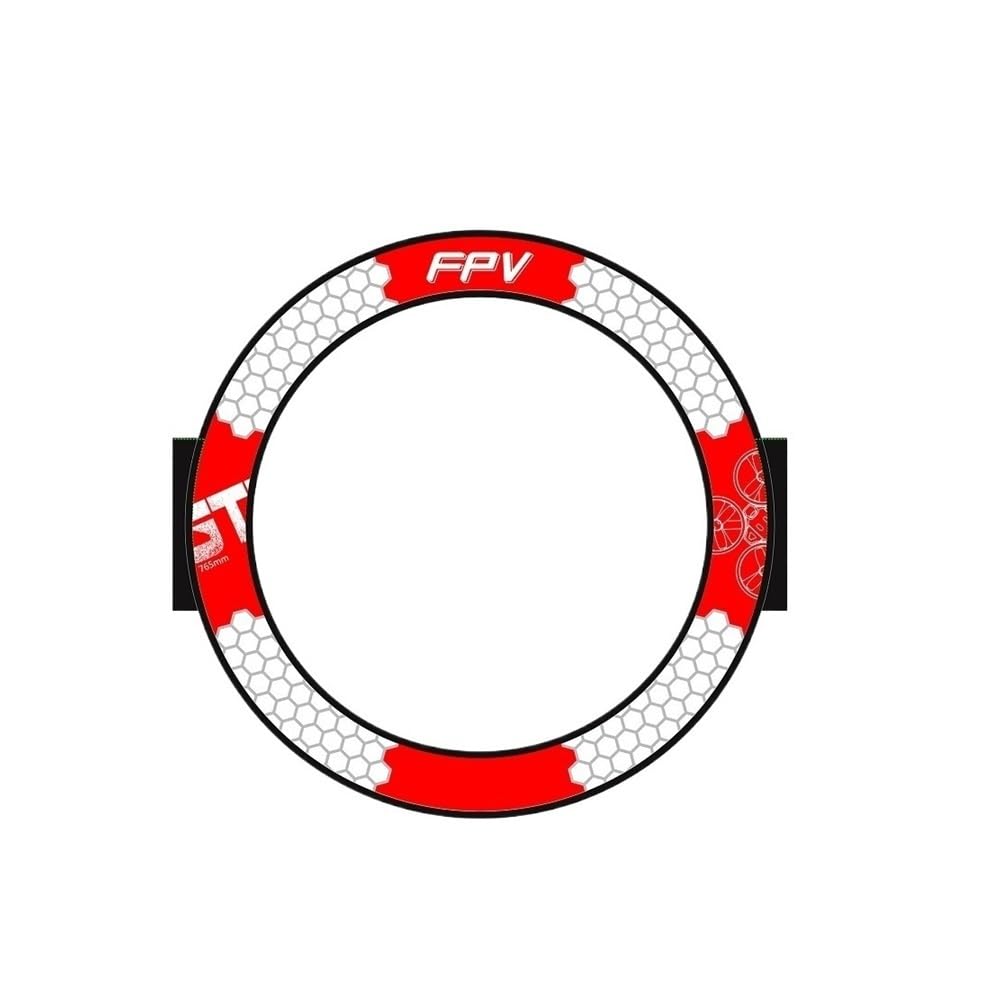 Drone de course porte circulaire pliable 765mm avec obstacle suspendu RC