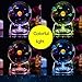 3D Crystal Ball with Solar System model and LED lamp Base, Clear 80mm (3.15 inch) Solar System Crystal Ball, Best Birthday Gift for Kids, Teacher of Physics, Girlfriend Gift, Classmates and Kids Gift