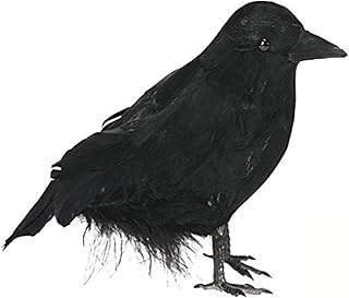 Black Crows Halloween Crow Decoration Halloween Realistic Crows Life Size Realistic Looking Feathered Crops Extra Large Ha...
