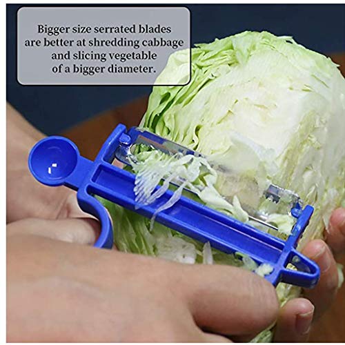 gazechimp 3pcs Aço Descascador De Legumes Ralador Multifuncional