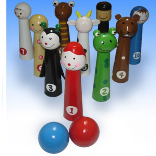 Amazing Passover Plagues Ten Pin Bowling Set-Get the 