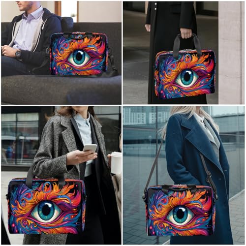 Bolso portátil colorido para laptop 16in impermeable miniatura 2