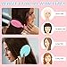 Yoande 24 Pcs Mini Brush Little Travel Mini Wet Hair Brush for Girls Detangling Soft Bristles Wet Hair for Kids Most Hair Types Smoothing with Ease Knots (Bright Colors)