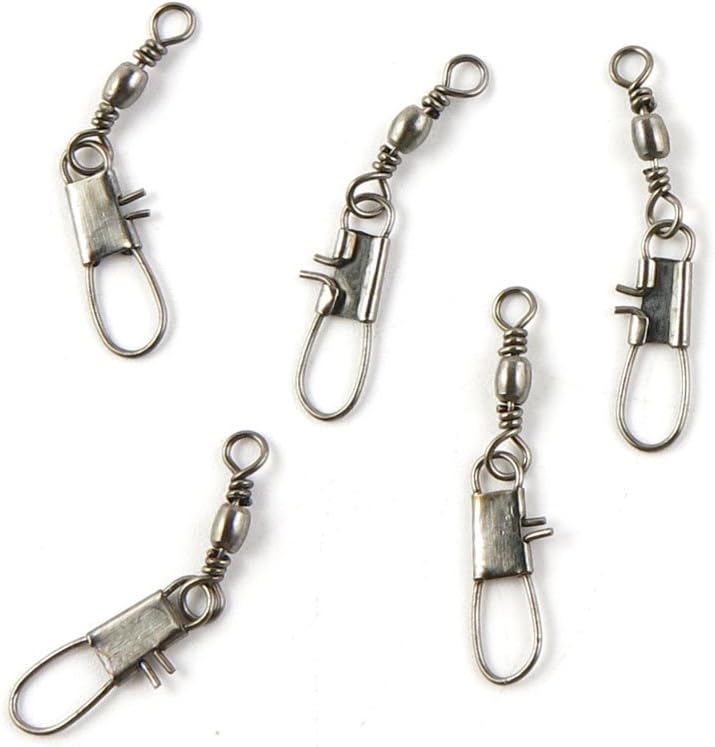Fishing Swivel Sea Terminal Tackle Clip Connector Solid Coastlock Bulk Lots 05883 Snap Rolling Test 10kg Cross Lock