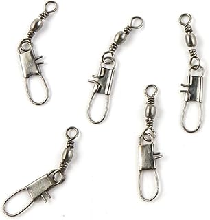 630 Pcs Fishing Swivel Sea Terminal Tackle Clip Connector Solid Coastlock Bulk Lots 05883 Snap Rolling Test 10kg Cross Lock