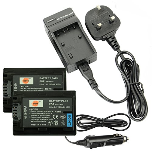 Batterie NP-FH50 de rechange pour réparer l'autonomie Sony DSLR