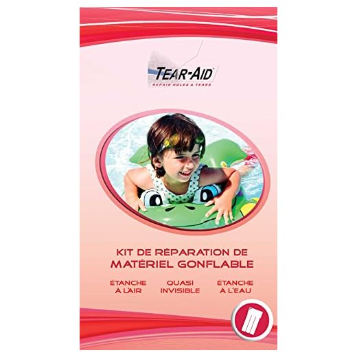 Kit de réparation instantanée et sans colle de jouets de plage et de piscine, matelas, ballons et bateaux gonflables en PVC ou vinyle