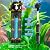 AquaMiracle Aquarium Filter Fish Tank Filters Green Water Cleaning Filter Pump with Timer, Dual Mode (Aeration/Rainfall) for 40-120 Gallon Aquariums, Flow Rate and Direction Adjustable