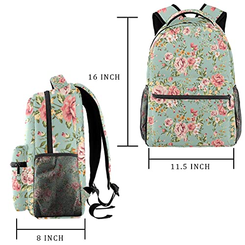 Sac à dos d'école multicolore au design original de licorne et sirène style décontracté