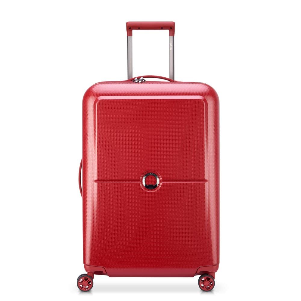 DELSEY PARIS - TURENNE - Valise Moyenne Rigide - 65x44x26 cm - 62 litres - M - Rouge Rouge M