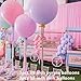 Pastel Balloons Arch Garland Kit 106pcs Pink and Purple Balloons Gold Confetti Balloons Curling Ribbon Glue Dots Party Balloons Decorating Strip Tape for Baby Shower Girls Birthday Party Decorations