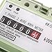 220V 10 (40) A Medidor eléctrico monofásico digital 2 hilos 4P DIN-Rail...