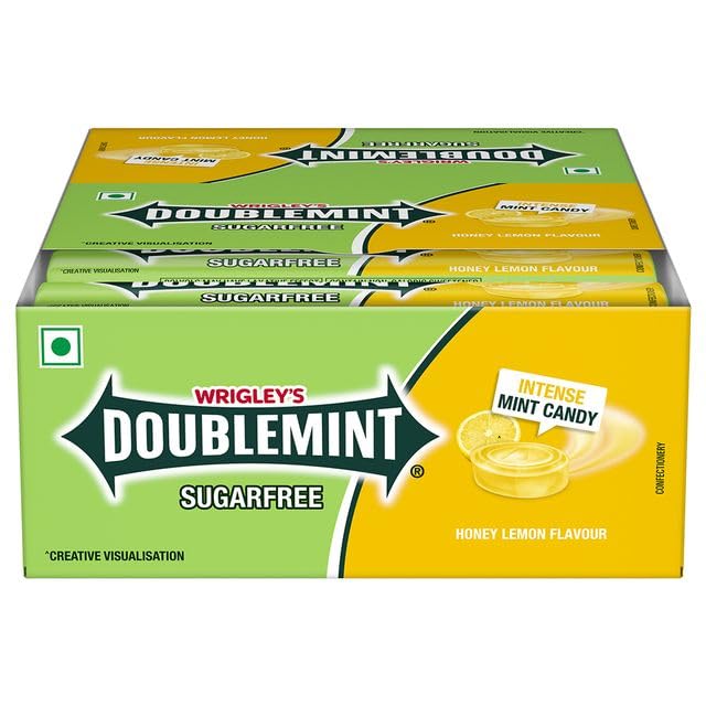 Instant Mints Doublemint Sugarfree Intense Mint Candy | Honey & Lemon Flavour Candy ...