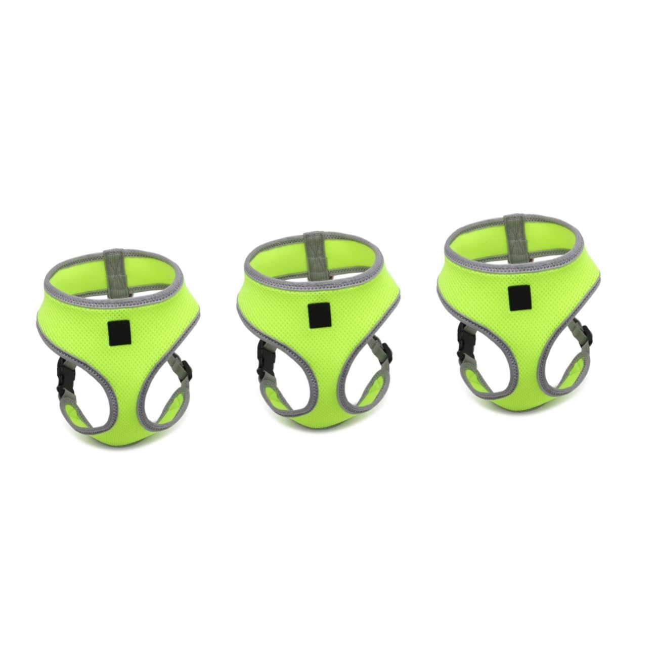 BESPORTBLE 3pezzi Pettorina Per e Fluorescente Accessorio Per e Allenamento Straps Per Domestici