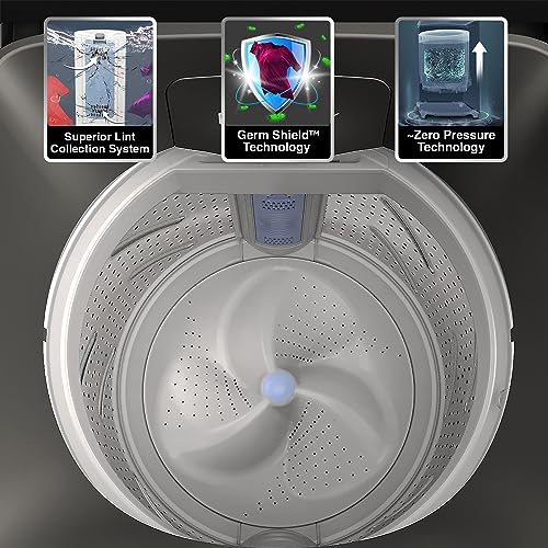 Image of Godrej 7.5 Kg 5 Star Fully-Automatic Top Loading Washing Machine (WTEON ALR C 75 5.0 ROGR, Royal Grey, Roller Coaster Wash Technology)