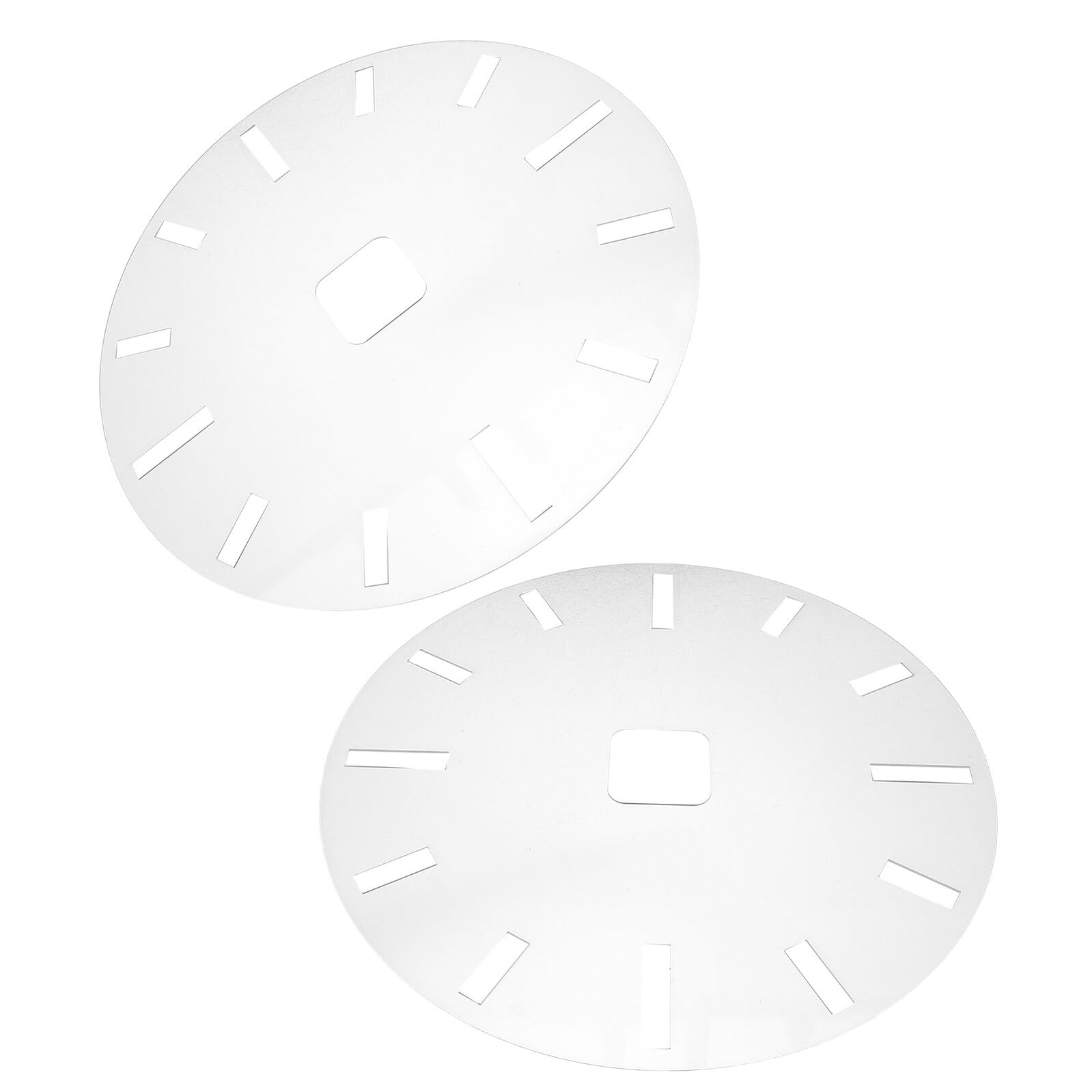 Pochoirs pour horloge DIY : créez votre décoration de bureau avec ce lot de 2