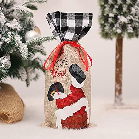 Pat Catans Christmas Contest 2022 Amazon.com | Year 2022 Christmas Wine Bottle Dust Cover Bag Santa Claus  Noel Dinner Table Decor Decorations For Home Xmas Natal,155-White Black:  Bar Tools & Drinkware