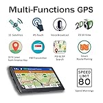 N700 GPS Navigator for Car Truck RV 2025,Truck GPS Commercial Drivers,Trucker GPS for semi Truck,Free Lifetime Maps Updates,7 inch Touchscreen,Custom Truck Routing,Driver Alerts - Image 5