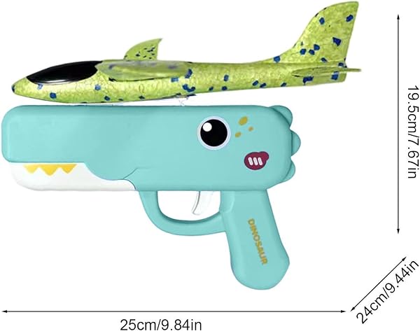 Planeur pour - 8 Pouces Dinosaure Volant | Planeur Avion pour - pour Sport Plein Air Camping Jardin Anniversaire Garçons Fille - 5