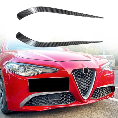 Garniture feux de brouillard look carbone premium pour Alfa Romeo Giulia