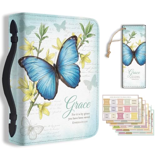 Sacoche pour Bible grand format avec poignée de transport et marque-page