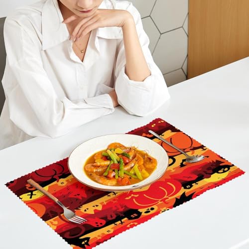 Set de table Halloween pour protéger et décorer votre table