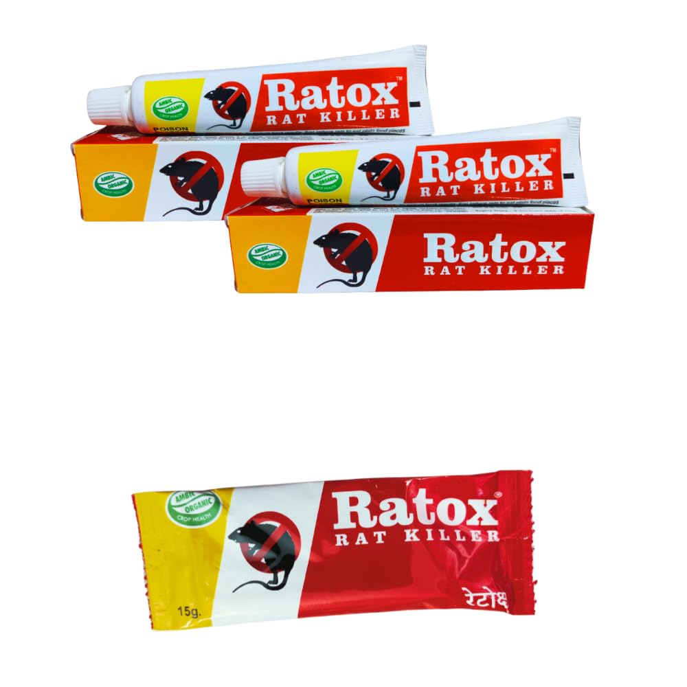 Ratox Rat Kill Paste | Ready to Use Rat Killer Gel for Home and Outdoors | 35GMx2 & 15GMx1 Combo Pack (B0CL9M8JJ9) Amazon Price History, Amazon Price Tracker