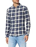 Kariert Blend Herren 20712499 Hemd, 194024_Dress Blues, L