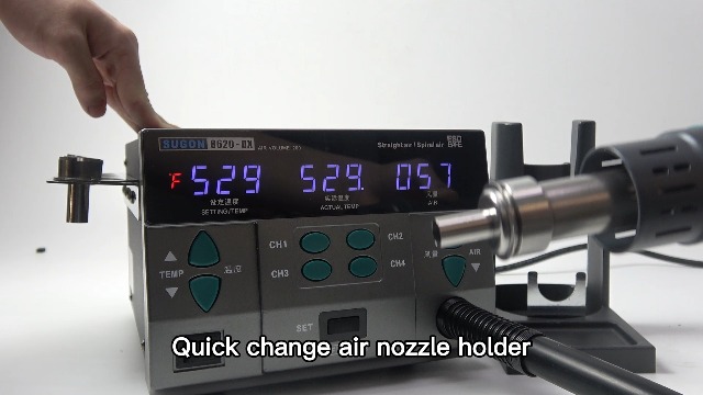 SUGON 8620DX 110V Digital Hot Air Rework Station 1300W,212℉-845