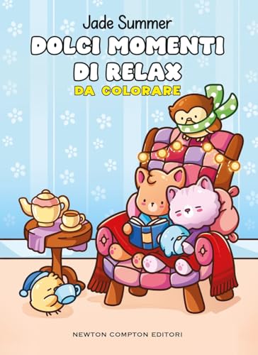 Dolci momenti di relax. Da colorare
