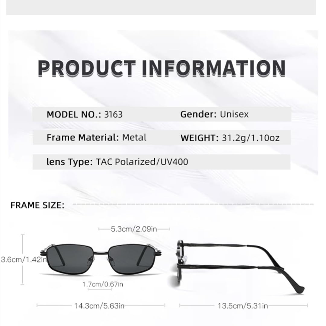 Gafas de sol pequeñas de moda para hombre, estilo steampunk, con montura metálica, estilo retro, protección UV400 para mujer.