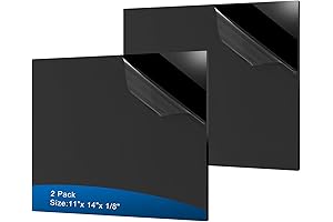11x14 Acrylic Sheet - Express Your Creativity with Premium Black Acrylic Sheets
