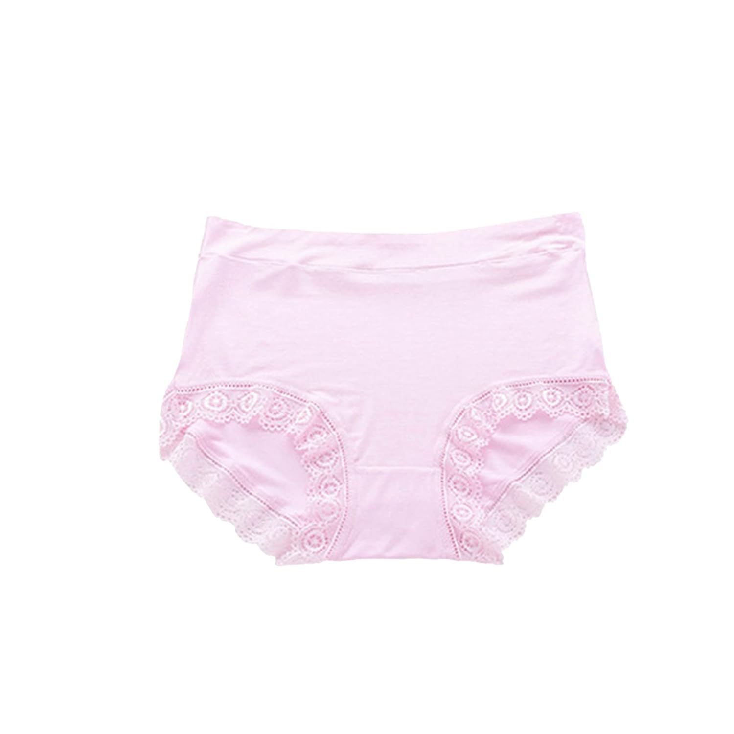 DGHM-JLMY Womens Lace-Trimmed Comfortable Underwear Lace Knickers Mid Rise Bikini Hipster Plus Size Briefs Full Brief Panty