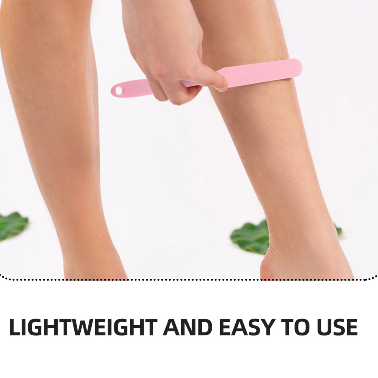 HAPINARY 2pcs Non-slip Silicone Waxing Stick for Hair Removal Large Hard Waxing Applicator Heat Resistant Spa Tool for Women