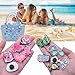 71PCS Beach Charms for Bogg Bag, Croc Bag Charm Accessories Letters Flowers Baseball Beach Cute Decoration Bag Charms for Bogg Bag Rubber Tote Summer Bags