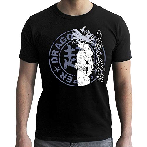 ABYstyle - Dragon Ball Super - T-Shirt - Goku UI - Noir - Homme (M)