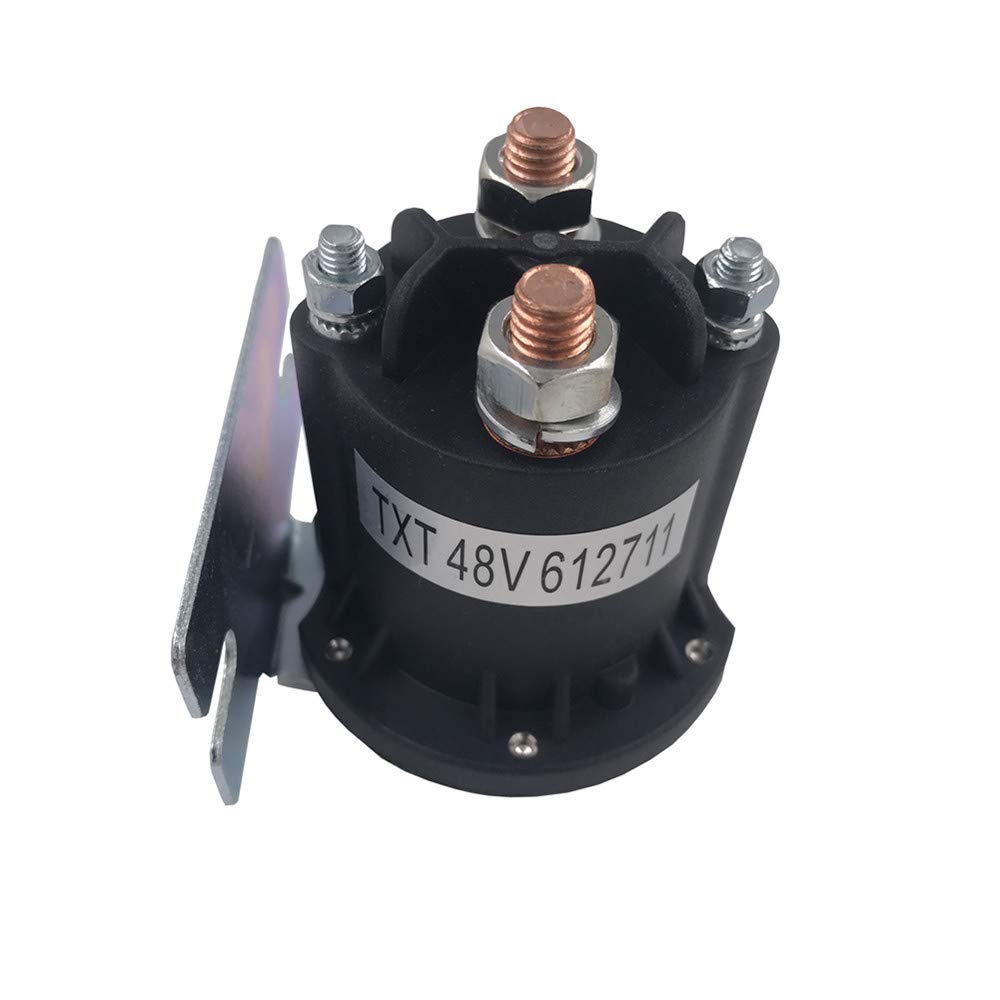 Golf Cart Solenoid 48V used on 2010-current E-Z-GO Electric 48V TXT & All 48 VMPT 800/1000 Vehicles Replace#612711
