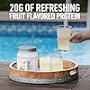 Isopure-Infusions-Refreshingly-Light-Fruit-Flavored-Whey-Protein-Isolate-Powder-Shake-Vigorously-Infuses-in-a-Minute-Tropical-Punch-16-Servings-Packaging-May-Vary Isopure Protein Powder, Clear Whey Isolate Protein, Post Workout Recovery Drink Mix, Gluten Free with Zero Added Sugar, Infusions- Tropical Punch, 16 Servings